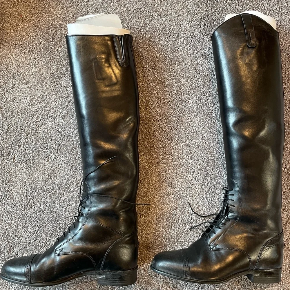 Ariat Women's Black Over the Knee Boots - Picture 4 of 9